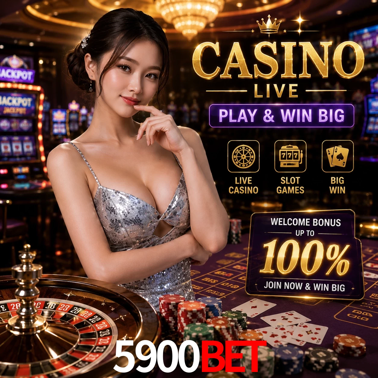 Aplicativo móvel 5900BET para iOS e Android