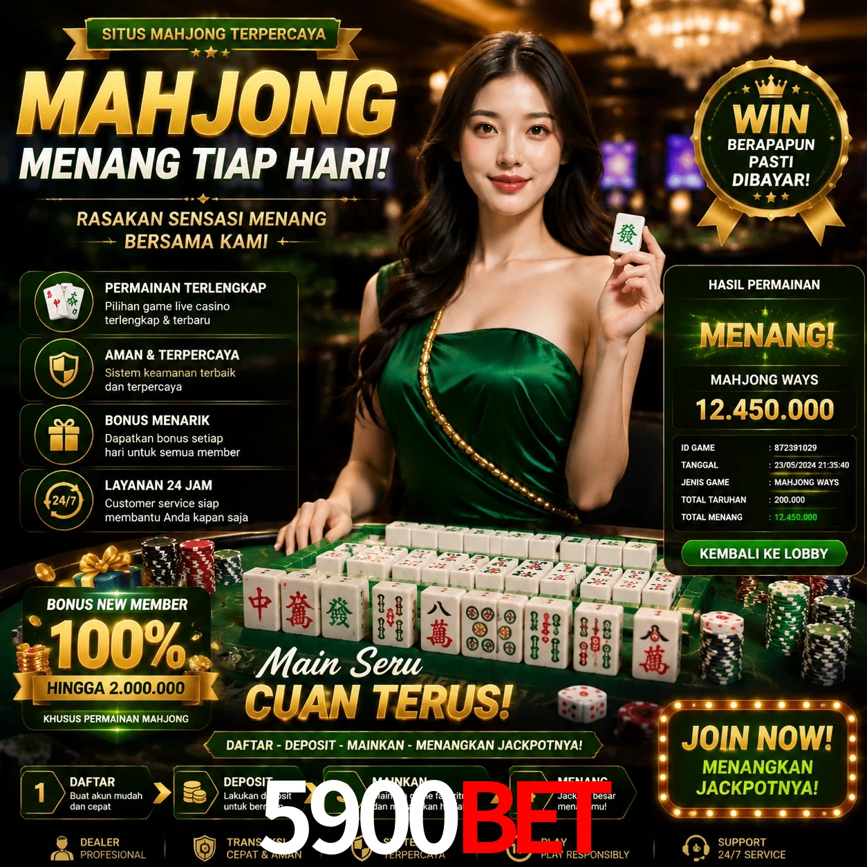 Cashback VIP 5900BET - reembolso semanal
