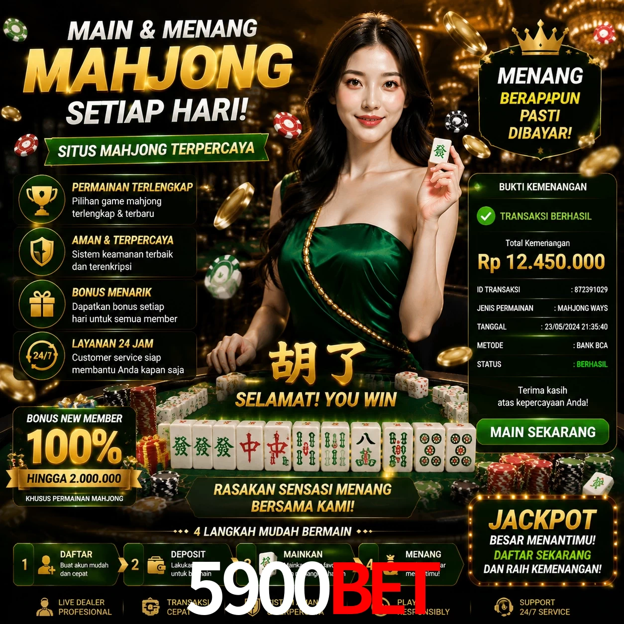 Ganhar e sacar na 5900BET